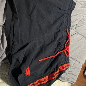 Formula 1 Women's Black Athletic Shorts